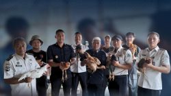 Rutan Tanjung Pura Sukses Laksanakan Panen Ayam Kampung dari Lahan Ketapang